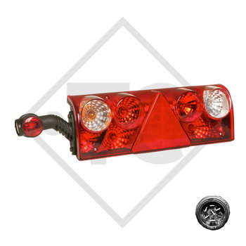 Tail light Europoint 2 incl. illuminants, left 25-6011-527