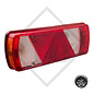 Tail light Ecopoint 2 with triangle incl. illuminants, left 25-2800-537