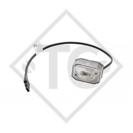 Fanalino di posizione Flexipoint 1 bianca compr. lampadina 31-6501-007
