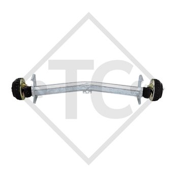 Braked axle 1300kg EURO Plus axle type DELTA SIN 12, DETHLEFFS New Line 465 T