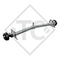 Braked axle SWING V-TEC 1050kg axle type SCB 1055, 46.21.379.912