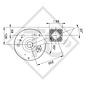 Assale frenato SWING 1500kg tipo di assale CB 1505, 46.27.379.102