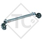 Braked axle SWING 1500kg axle type CB 1505, 46.27.379.091