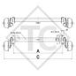 Assale frenato 1000kg EURO COMPACT  tipo di assale B 850-10