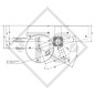 Assale frenato SWING 1350kg tipo di assale CB 1355, 46.25.379.622