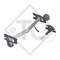 Braked axle 1700kg EURO1 axle type DELTA SIN 14-3, HYMER Nova 530k, EN 532