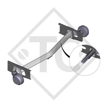 Assale frenato 1500kg EURO PLUS tipo di assale DELTA SIN 14-1, BÜRSTNER Belcanto Trecento