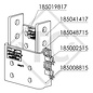 Soporte regulable en altura, variante con 2 bolas de 100mm