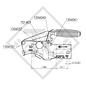 Tête d'attelage MKIII VARA à serrure intégrée pour remorques freinées
