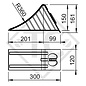 Wheel chock UK 36 St