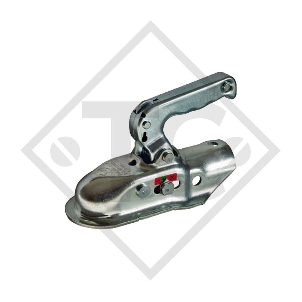 (ALBE BERNDES) Coupling head EM 150 R-B without fixing bolts for braked trailers