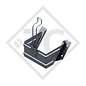 Holder HA 46 St for Wheel chock UK 46