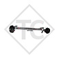 Braked axle SWING 1350kg axle type CB 1355, 46.25.379.277