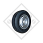 Wheel 185/70R13 AW414 with rim 5.00x13, suitable for all common trailer types