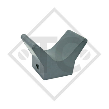 Bow buffer gray, Ø135x75mm