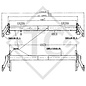 Essieu BTR 1800 bis 2120kg sans freins