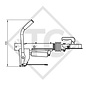 Enganche de inercia en V tipo RAB 13F, 750 a 1350kg - 90.331.300