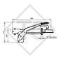 Auflaufeinrichtung V Typ RAV/SR 2.0M, 2000kg - 90.337.213