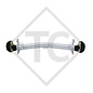 Braked axle 1300kg EURO Plus axle type DELTA SI-N 12, KNAUS BLUE LINE 500