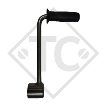 Hand crank for winch