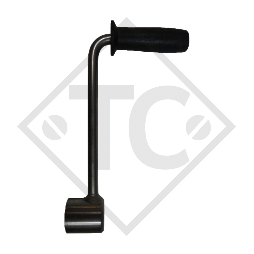 Hand crank for winch