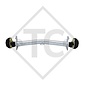 Braked axle 1360kg EURO Plus axle type DELTA SIN 12-3