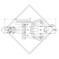 Overrun device V type ZAF 2.0-3, 1250 to 2000kg, 48.36.581.118