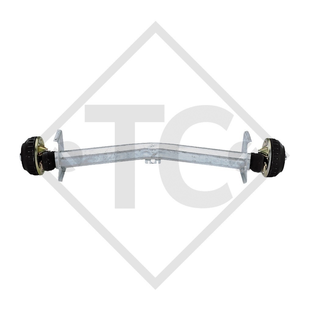 Assale frenato 1500kg EURO tipo di assale DELTA SI-N 14-1 - Tabbert Comtesse 545