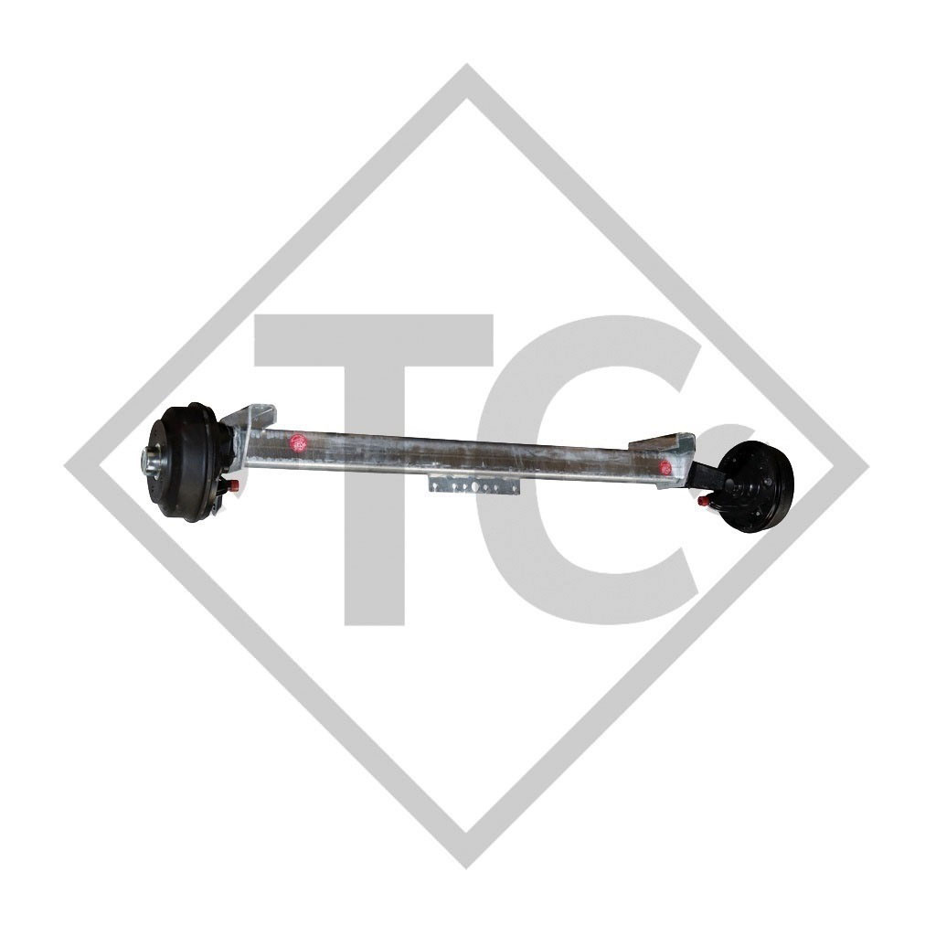 Braked axle SWING 1500kg axle type CB 1505, 46.27.379.092
