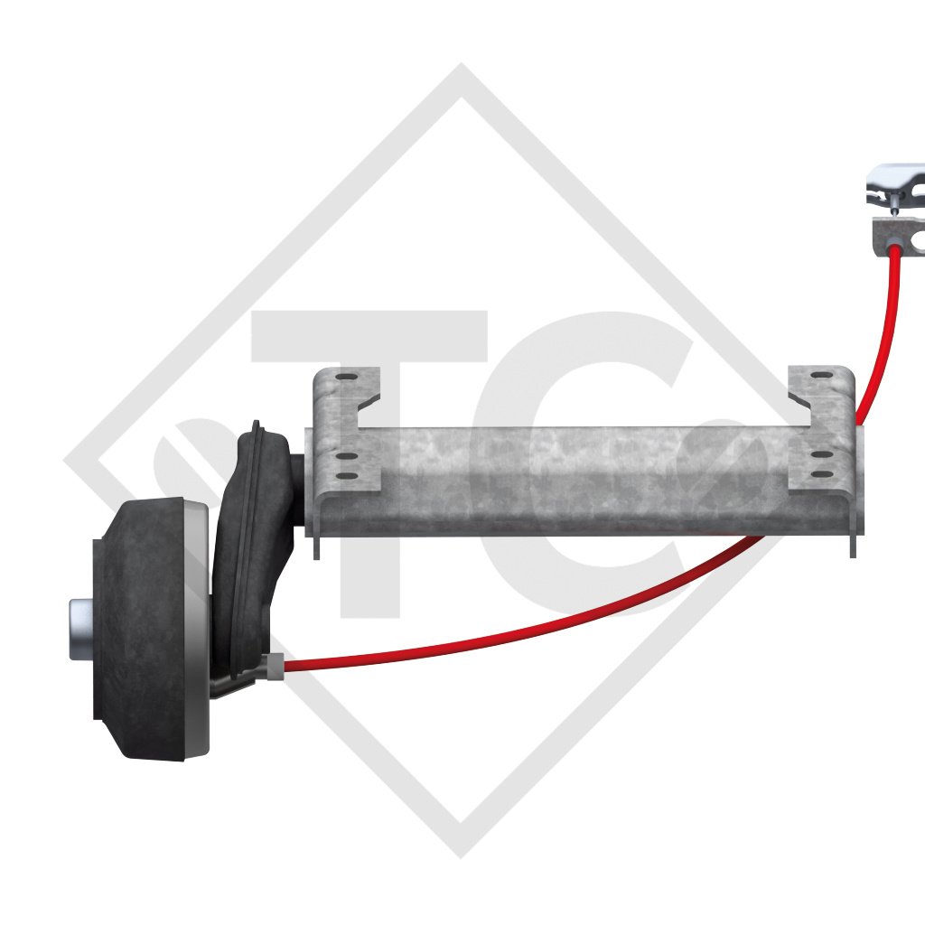 Semi ejes con freno 1500kg tipo de eje B 1600-3 (par)