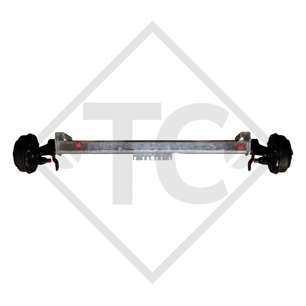 Braked axle SWING 1350kg axle type CB 1355, 46.24.379.042