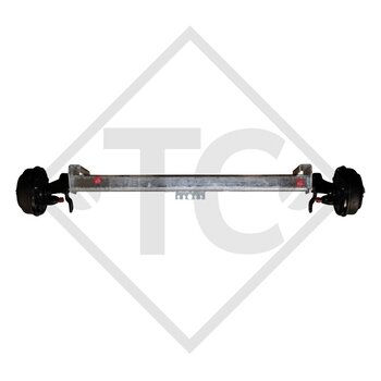 Braked axle SWING 1350kg axle type CB 1355, 46.25.379.144