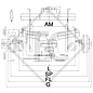 Assale frenato SWING V-TEC 1350kg tipo di assale SCB 1355, 46.25.379.908