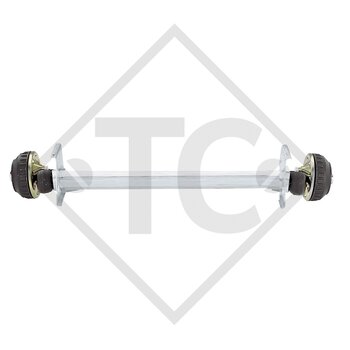 Braked axle 1300kg EURO PLUS axle type B 1200-5