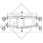 Achse gebremst 1500kg EURO Plus Achstyp DELTA SIN 14-1