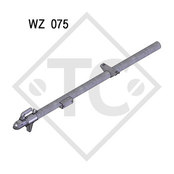 Lanza modelo WZ 075 redondo recta hasta 750kg