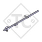 Drawbar type WZ 075 round tube straight up to 750kg