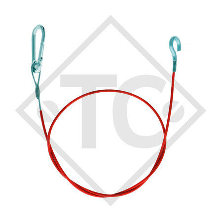 Brake away cable with hook
