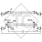 Achse ungebremst 1400kg Achstyp MB14