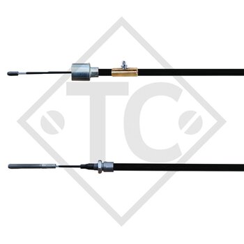Câble de frein 05.089.80.60.0 avec accrochage filetage M8, avec graisseur