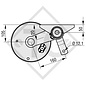 Eje con freno 1500kg tipo de eje DB 1505, 45.27.358.003