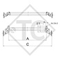 / SCHLEGL Essieu SWING 750kg non freiné type d'essieu CB 755, 46.14.000.047