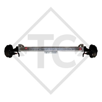 Braked axle SWING 1350kg axle type CB 1355, 46.24.379.038