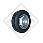 Wheel 165/80R13 FE1 City with rim 4.50Jx13, suitable for all common trailer types