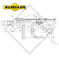 Enganche de inercia en V tipo WAP 15.1, 750 a 1500kg - Humbaur