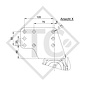 Freno a repulsione V tipo ZAF 3.0-3, 1800 - 2800kg, 48.44.581.202