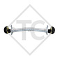 Assale frenato 1300kg EURO1 tipo di assale DELTA SIN 12, KNAUS AZUR 450