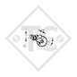 Braked tandem front axle 1300kg EURO axle type B 1200-5