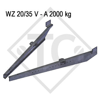 Système d'accrochage (paire) type WZ 20/35 à 2000kg - 7704338