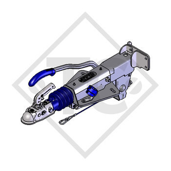 Enganche de inercia en V tipo ZAF 3.0-3, 1800 a 2700kg, 48.43.581.011, HUMBAUR